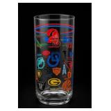 Vintage NFL Team Logo Drinking Glass