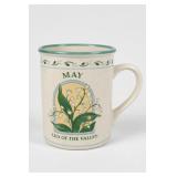 May Lily Of The Valley Flower Mug