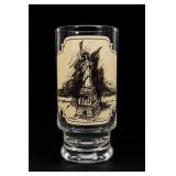 Statue Of Liberty New York Harbor Glass Tumbler