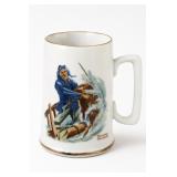 Norman Rockwell Museum Braving The Storm Mug 1985