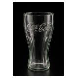 Libbey Coca-Cola Embossed Drinking Glass