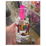 Disney Mickey Mouse Snowman Shot Glass
