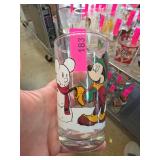Disney Mickey Mouse Snowman Glass