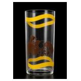 Federal Glass Cowboy Cowgirl Dancing Tumbler