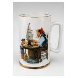 Norman Rockwell For A Good Boy Mug 1985