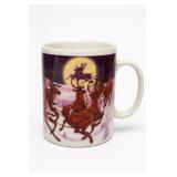 Williams Sonoma Christmas Reindeer Mug