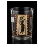 Houze Art Roaring Twenties Cocktail Glass