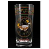 Anchor Hocking 12 Days Christmas Sixth Day Glass