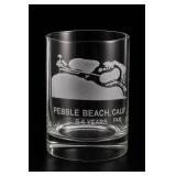 Etched Pebble Beach Calif 54 Years Tumbler
