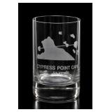 Cypress Point Cafe Glass Tumbler