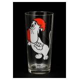 1975 Pepsi Droopy Drinking Glass