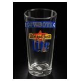 Dallas Cowboys Miller Lite Pint Glass