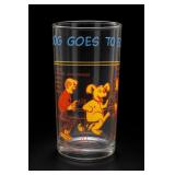 1971 Archie Comics Hot Dog Goes To School Glass