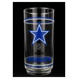 Dallas Cowboys NFL Mobil Drinking Glass Tumbler