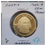 2007-S Presidential Dollar, Gem Proof
