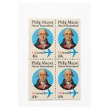 U.S. #C98 Philip Mazzei 40c Mint Block Of 4