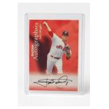 2000 SkyBox Autographics Jaret Wright Signed Card