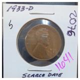 1933-D Wheat Cent
