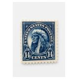 1923 U.S. #565 American Indian Deep Blue Stamp