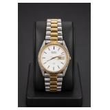 Seiko Quartz Two-Tone Day-Date Watch