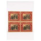 1929 George Rogers Clark #651 Block Of 4 Stamps