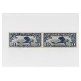 U.S. C10 Spirit of St. Louis Dark Blue Mint Pair