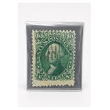 U.S. #68 Washington Yellow/Green 10-Cent Stamp