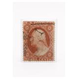 U.S. #26 Three Cents Dull-Red Washington Stamp