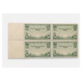1937 U.S. Scott C21 China Clipper Plate Block