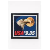 USA $9.35 Eagle & Moon Express Mail Stamp