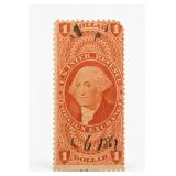 U.S. Internal Revenue $1 Foreign Exchange Stamp