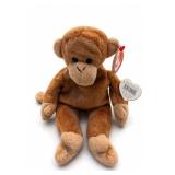 Ty Bongo Beanie Baby Monkey Plush