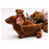 Ty Wrinkles Beanie Baby Plush Dog 1996