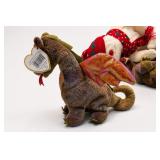 Ty Teddy Beanie Baby Cranberry Bear