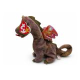Ty Scorch Beanie Baby Plush Dragon, 1998