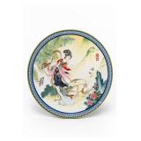1985 China Arts & Crafts Jingdezhen Plate 1985 China Arts & Crafts Jingdezhen Plate