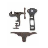 Perfection Nut Cracker Co. Cast Iron Tool Lot Perfection Nut Cracker Co. Cast Iron Tool Lot