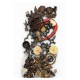 Mixed Vintage Hardware & Decorative Parts Lot Mixed Vintage Hardware & Decorative Parts Lot