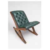 Levneger Chesterfield Childs Leather Rocking Chair Levneger Chesterfield Childs Leather Rocking Chair