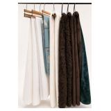Faux Fur And Fleece Throw Blanket Lot Faux Fur And Fleece Throw Blanket Lot