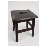 12-Inch Porter Stool, Java Finish 12-Inch Porter Stool, Java Finish