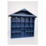 Wooden House-Shaped Curio Display Shelf Wooden House-Shaped Curio Display Shelf