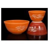 Pyrex Autumn Harvest Wheat 3-Piece Bowl Set Pyrex Autumn Harvest Wheat 3-Piece Bowl Set