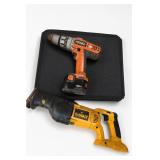 RIDGID 12V Drill & DEWALT D C385 Saw Set RIDGID 12V Drill & DEWALT D C385 Saw Set