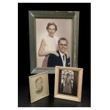 Vintage Framed Photograph Group, 3 Pieces Vintage Framed Photograph Group, 3 Pieces