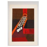 Guy Buffet Open Wide Signed Serigraph Guy Buffet Open Wide Signed Serigraph