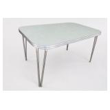 Formica Chrome-Edge Kitchen Table Formica Chrome-Edge Kitchen Table