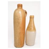 P. Hoppe Schiedam Marked Stoneware Bottle Lot P. Hoppe Schiedam Marked Stoneware Bottle Lot