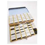 Vintage Black-And-White Photo Slides In Cases Vintage Black-And-White Photo Slides In Cases