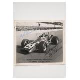 Signed Al Unser 1970 Indy 500 Photograph Signed Al Unser 1970 Indy 500 Photograph